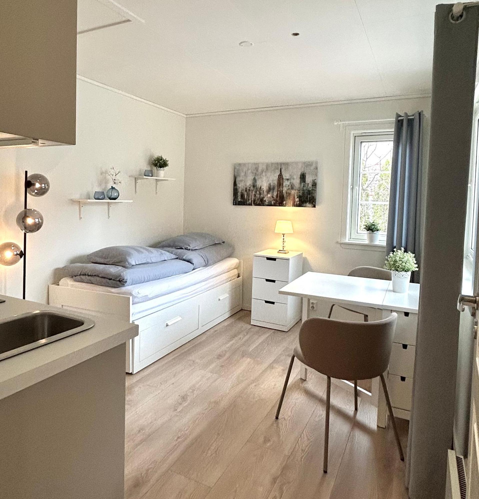 Newly Renovated Studio Apartment - Free Parking And Ev Docking Trondheim Extérieur photo